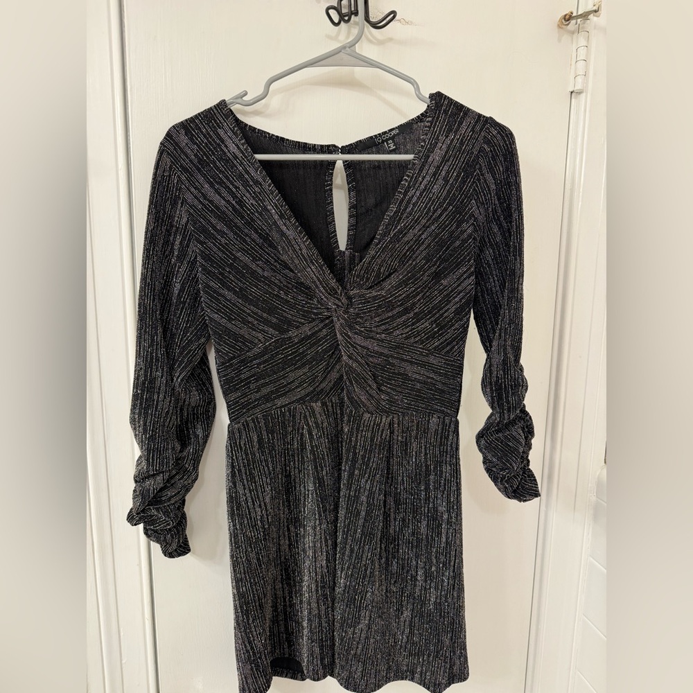 Sparkly Black Romper